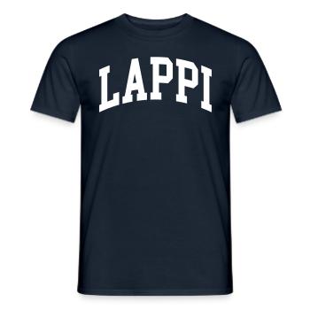 Laponie - T-shirt homme - marine - Devant - AI Model Male 178 light (178cm)
