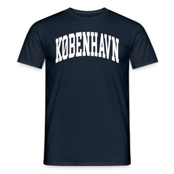 Copenaghen - T-shirt uomo - navy - Fronte - AI Model Male 178 light (178cm)