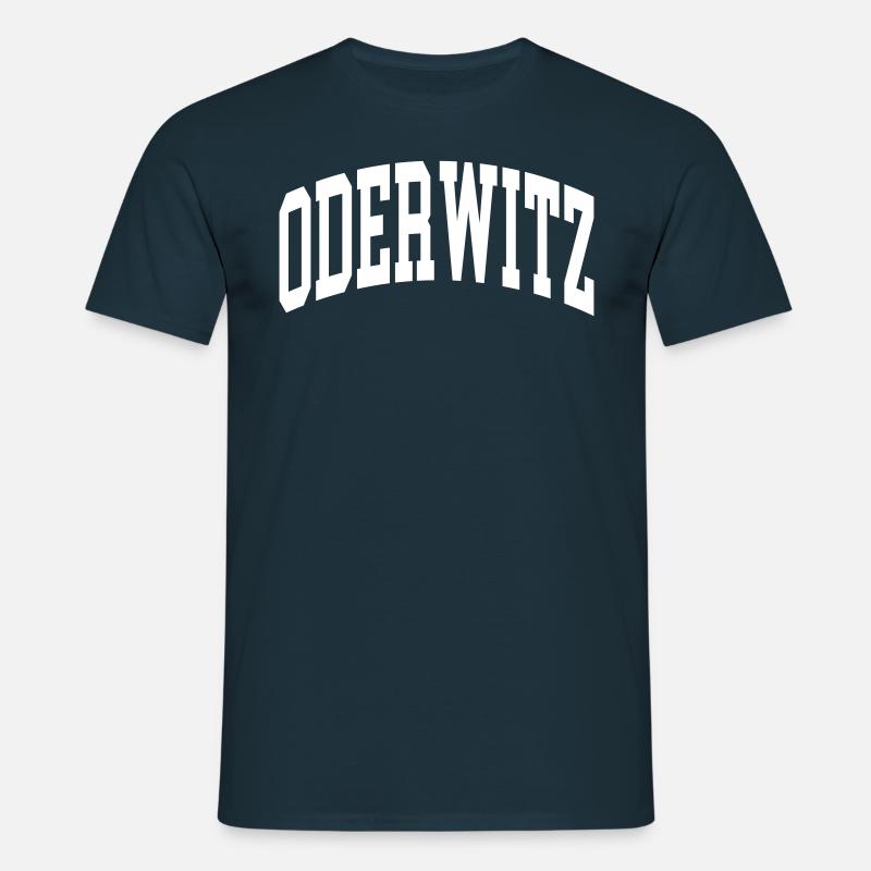 Oderwitz - Männer T-Shirt - Navy