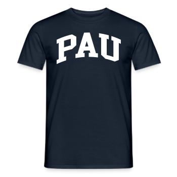 Pau - T-shirt homme - marine - Devant - AI Model Male 178 light (178cm)