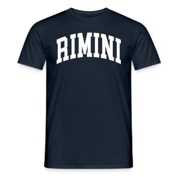 Rimini - Men's T-Shirt - navy - Front - AI Model Male 178 light (178cm)