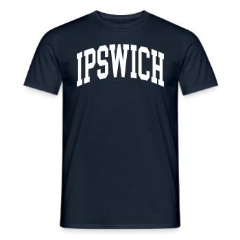 Ipswich - Men's T-Shirt - navy - Front - AI Model Male 178 light (178cm)