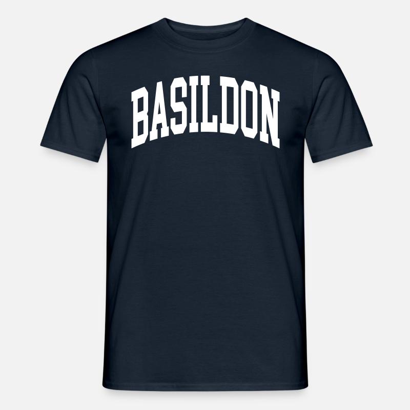 Basildon - Men's T-shirt - navy