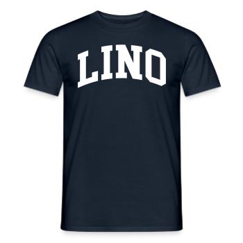 Linoléum - T-shirt homme - marine - Devant - AI Model Male 178 light (178cm)