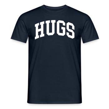 Câlins - T-shirt homme - marine - Devant - AI Model Male 178 light (178cm)
