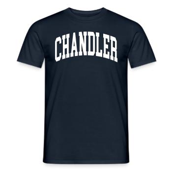 Chandelier - T-shirt homme - marine - Devant - AI Model Male 178 light (178cm)