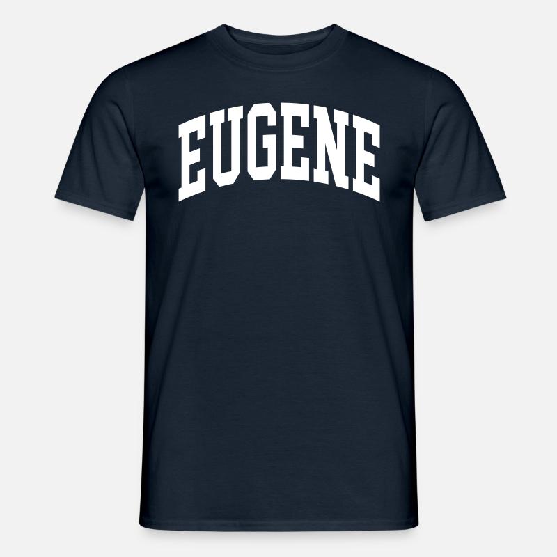 Eugene - Men's T-Shirt - navy