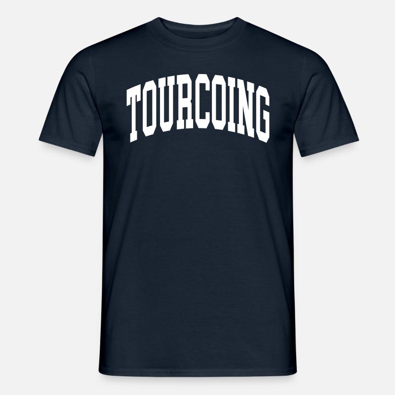 Tourcoing - Männer T-Shirt - Navy