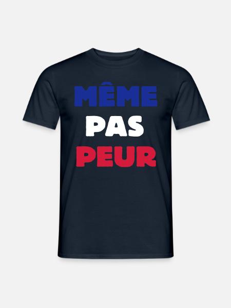 Même pas Peur - T-shirt homme - marine