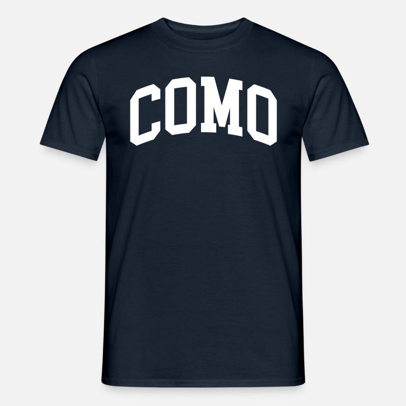 Como - T-shirt uomo - navy