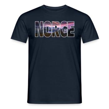 Norway - Men's T-Shirt - navy - Front - AI Model Male 178 light (178cm)