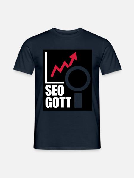 seo - Männer T-Shirt - Navy