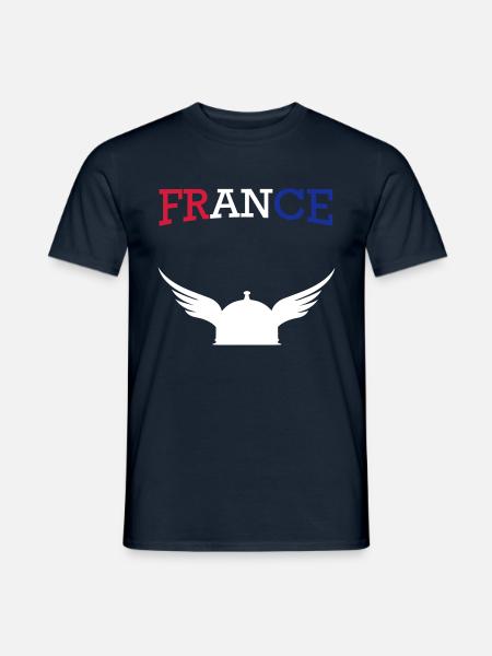 France casque gaulois - T-shirt homme - marine