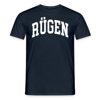 Rebuke - Men's T-Shirt - navy - Front - AI Model Male 178 light (178cm)