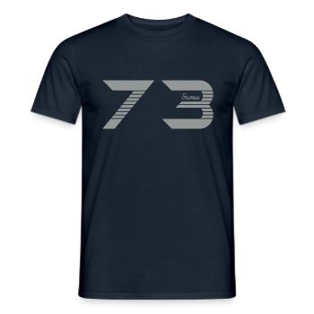 Rhône Alpes Savoie 73 - T-shirt homme - marine - Devant - AI Model Male 178 light (178cm)