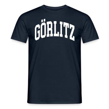 Görlitz - T-shirt homme - marine - Devant - AI Model Male 178 light (178cm)