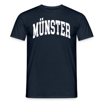 Minster - Men's T-Shirt - navy - Front - AI Model Male 178 light (178cm)