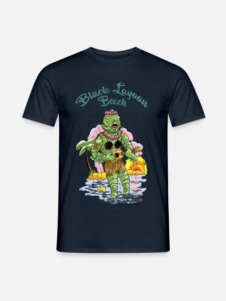 vahinedulagoon - T-shirt homme - marine