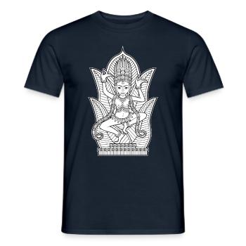 Apsara - T-shirt homme - marine - Devant - AI Model Male 178 light (178cm)