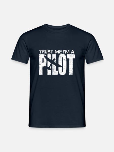 Pilot Gift Airplane Glider Glider - Men's T-Shirt - navy