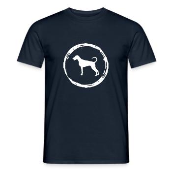 Doberman Doberman Pinscher Puppy Dog - Men's T-Shirt - navy - Front - AI Model Male 178 light (178cm)