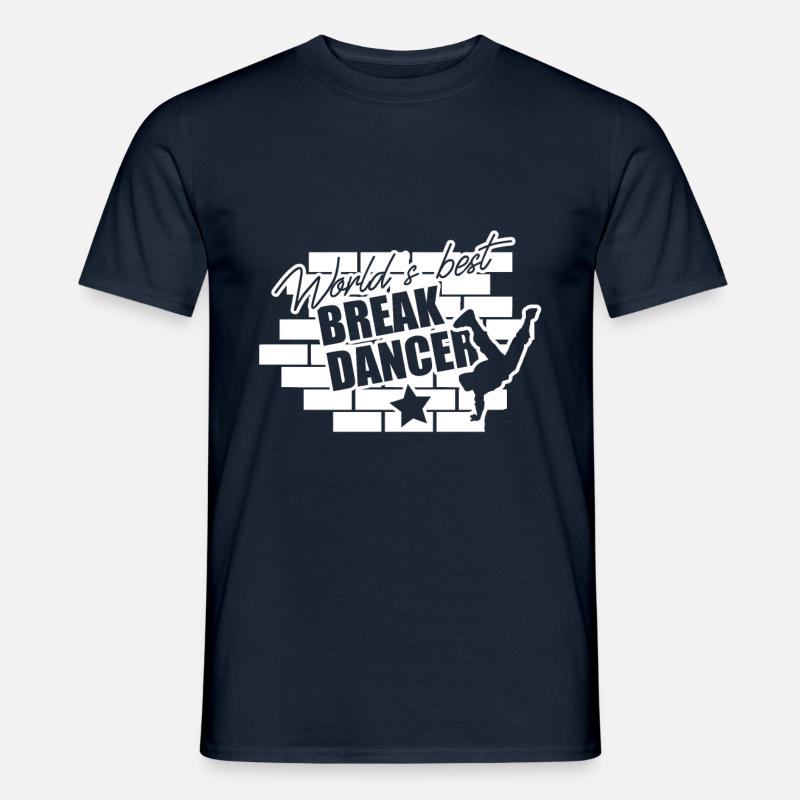Breakdancing Tanzen Tänzer Breakdance Breakdancer - Männer T-Shirt - Navy