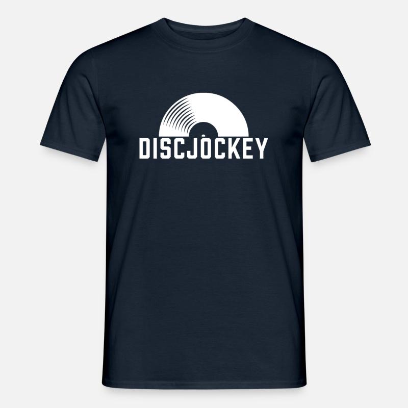 DJ - Männer T-Shirt - Navy