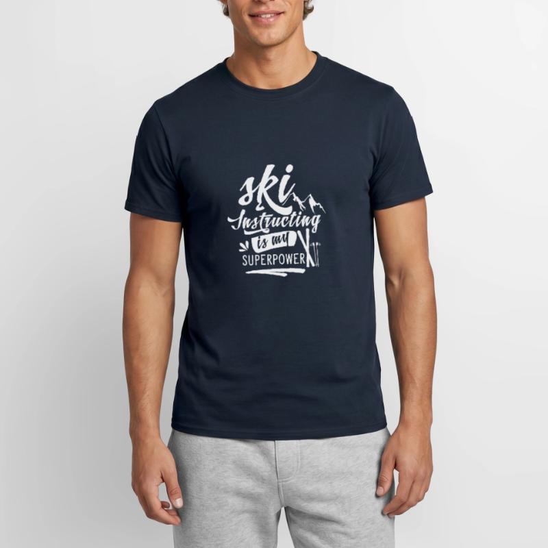 Ski instructor Ski instructor Ski instructor Ski instructor Men’s T-shirt