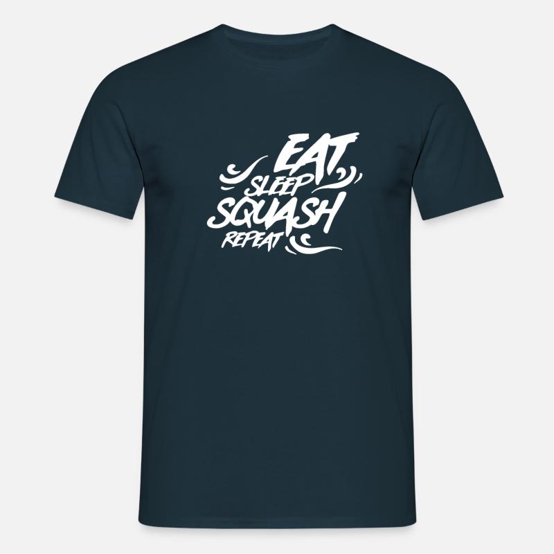 Squash Squash Squash Squash - T-shirt Homme - marine