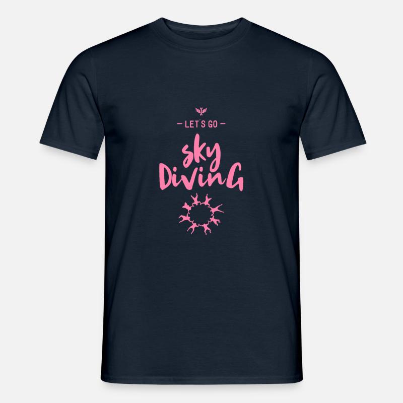 Skydive - Männer T-Shirt - Navy