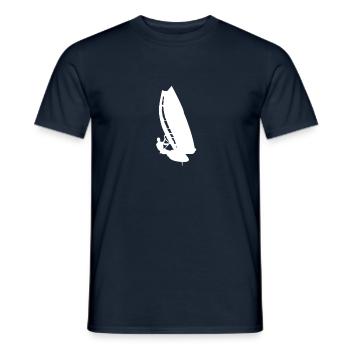 Windsurfen Windsurfer Windsurf Windsurfing - Men's T-Shirt - navy - Front - AI Model Male 178 light (178cm)