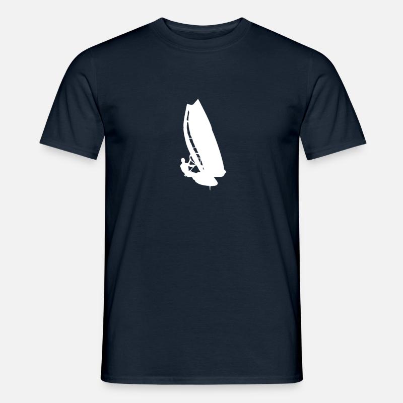 Windsurfen Windsurfer Windsurf Windsurfing - Männer T-Shirt - Navy