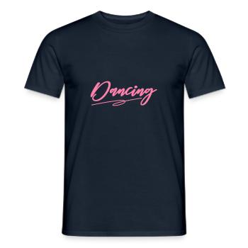 Danse Danseur École de danse Danse Danse - T-shirt homme - marine - Devant - AI Model Male 178 light (178cm)