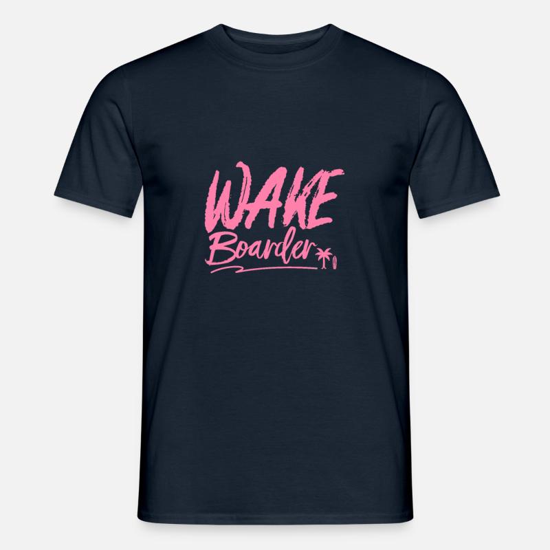 Wakeboard - Männer T-Shirt - Navy