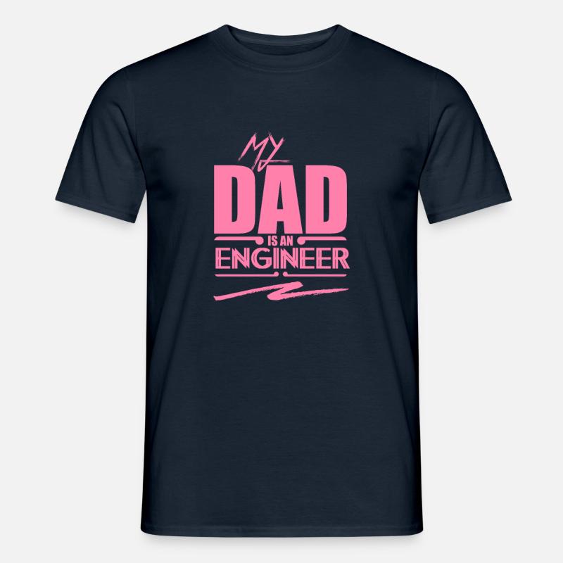 Engineer Engineer Engineering Student Mama - Men's T-Shirt - navy