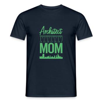 Architekt Architektin Architekten Häuser Studium - Männer T-Shirt - Navy - Vorne - AI Model Male 178 light (178cm)