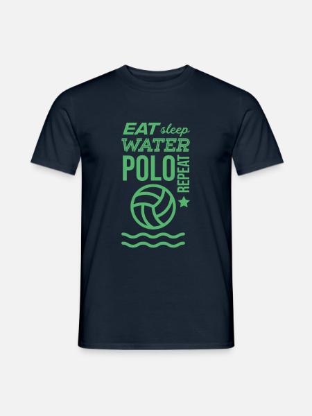 Wasserball Wasserball Wasserball Wasserball - Männer T-Shirt - Navy