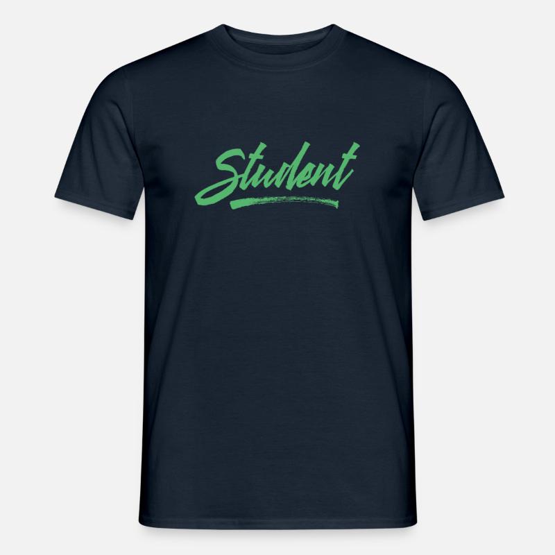 Studieren Student Studentin Studium Uni - Männer T-Shirt - Navy