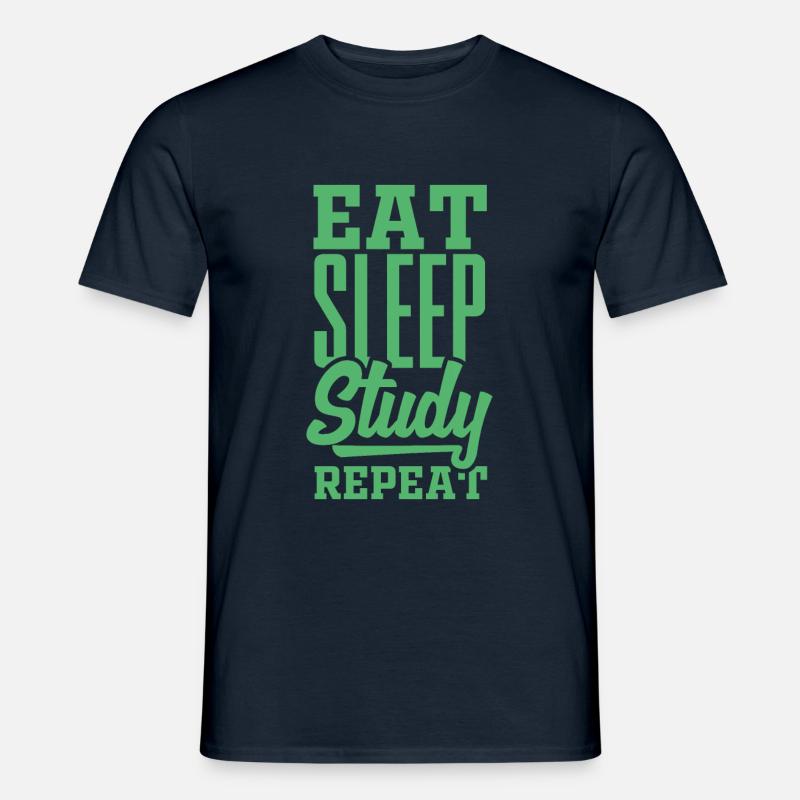 Studieren Studieren Studieren Studieren - Männer T-Shirt - Navy