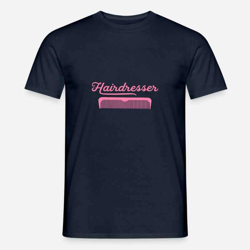Friseuse Friseuse Friseuse Friseuse - Männer T-Shirt - Navy