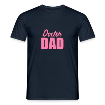 Médecin médecin médecin - T-shirt homme - marine - Devant - AI Model Male 178 light (178cm)