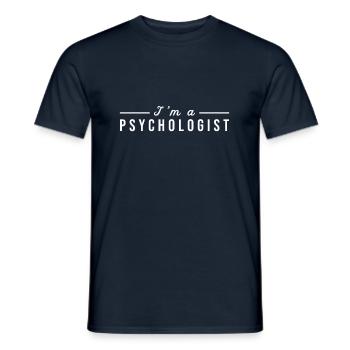 Psychologe Psychologe Psychologe Psychologe - Männer T-Shirt - Navy - Vorne - AI Model Male 178 light (178cm)