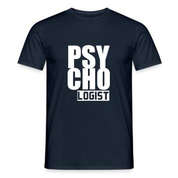 Therapist Psychology Psychologist Psychologist Doctor - Men's T-Shirt - navy - Front - AI Model Male 178 light (178cm)