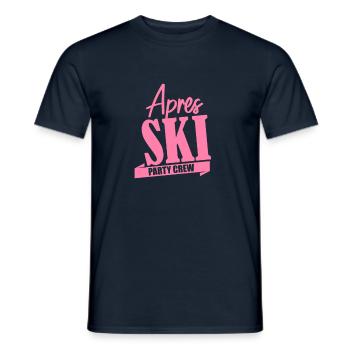 Apres Ski Lehrerin - Männer T-Shirt - Navy - Vorne - AI Model Male 178 light (178cm)