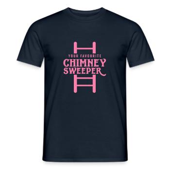 Schornsteinfegerin - T-shirt homme - marine - Devant - AI Model Male 178 light (178cm)