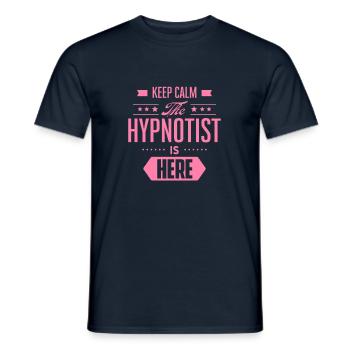Hypnose Hypnotisieren Hypnotiseur Hypnotisch Team - Männer T-Shirt - Navy - Vorne - AI Model Male 178 light (178cm)
