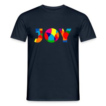 Joy - Joie - T-shirt homme - marine - Devant - AI Model Male 178 light (178cm)