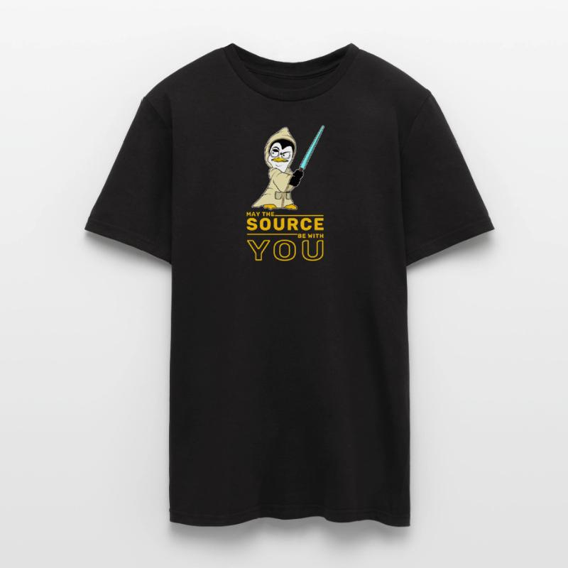 IT nerd Linux Linux pingvin geek software ingeniør T-shirt til herrer