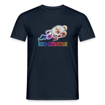 Doctor Ink-redible Incredible Funky Graphic - Männer T-Shirt - Navy - Vorne - AI Model Male 178 light (178cm)