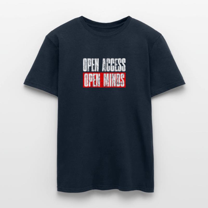 Open Access Open Mind for Hacker and Coder Männer T-Shirt